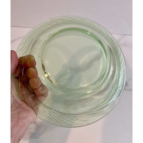 Vintage 14oz Pyrex Festiva USA Spring Green Cereal Soup Bowl 7.5" - Picture 4 of 4